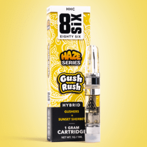 Gush Rush HHC Vape Cartridge (Gushers)