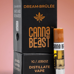 Canna Beast – Dream Brulee Delta-9 THC Vape Cartridge
